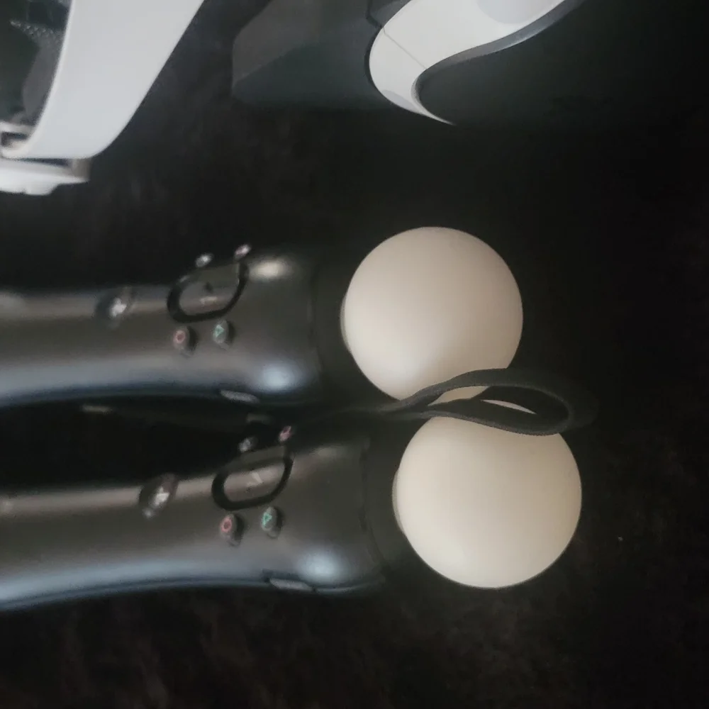 VR Headset with Black and White Design